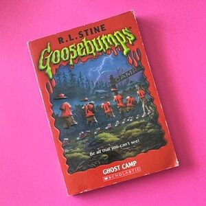 3/$15 Goosebumps “Ghost Camp” 1996 Vintage Scholastic Book